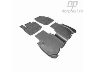 Коврики салона (полиуретан) Honda Civic IX (2012) (EU)12) (5 дверей) комплект