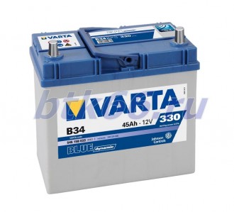 Аккумулятор VARTA Blue Dynamic 45Ач прямая полярность