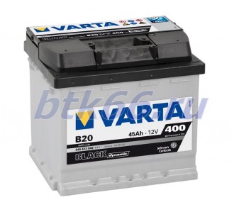 Аккумулятор VARTA Black Dynamic 45Ач прямая полярность