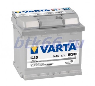 Аккумулятор VARTA Silver Dynamic 54Ач обратная полярность