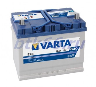 Аккумулятор VARTA Blue Dynamic 70Ач обратная полярность