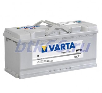 Аккумулятор VARTA Silver Dynamic 110Ач обратная полярность