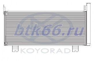 RX350/450h Радиатор кондиционера (Koyo)
