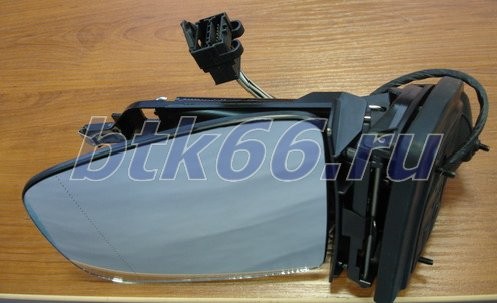 W163/ML Зеркало левое электрическое с подогревом без крышки (aspherical)