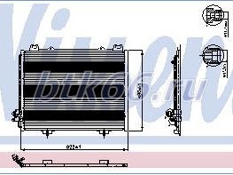 W210 Радиатор кондиционера (см.каталог)