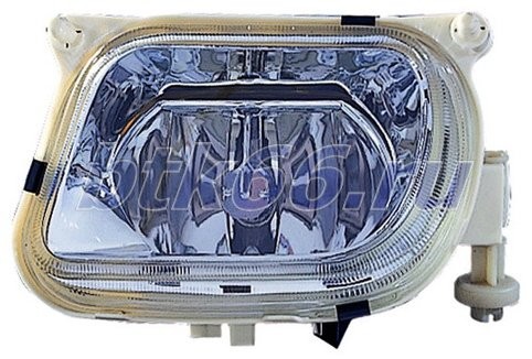 W210 Фара противотуманная левая + правая (комплект) тюнинг прозрачная хрустальная