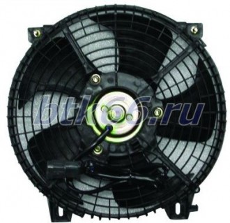 BALENO Мотор + вентилятор радиатора кондиционера с корпусом (euro)