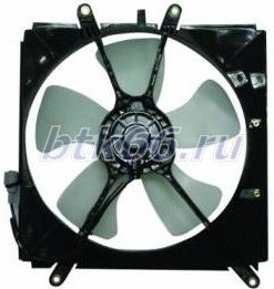 COROLLA Мотор + вентилятор радиатора охлаждения с корпусом MT