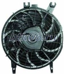 COROLLA Мотор + вентилятор радиатора кондиционера с корпусом