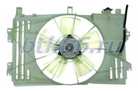 COROLLA Мотор + вентилятор радиатора охлаждения с корпусом